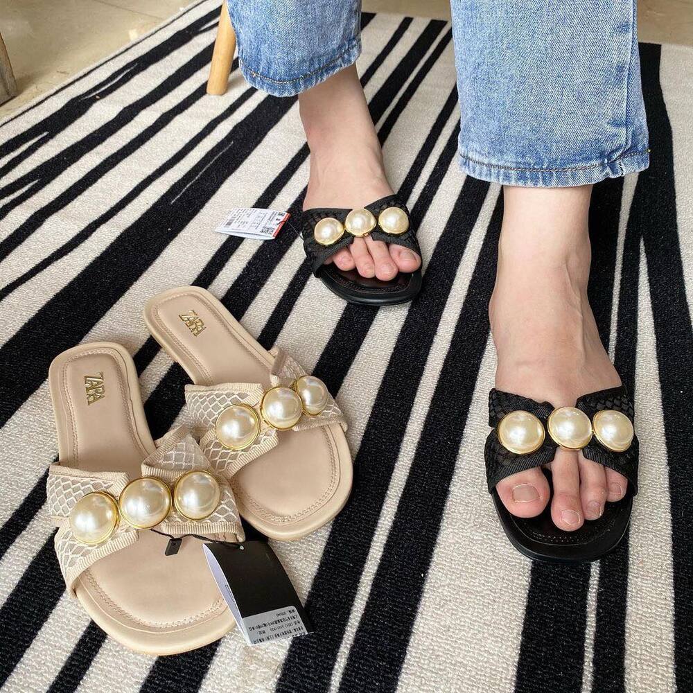 ZARA Mesh Slides NWT NWT - image 5